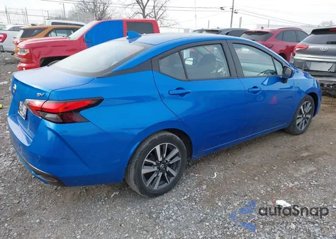 2021 Nissan Versa Sv Xtronic Cvt from USA, damaged, VIN 3N1CN8EV9ML826570